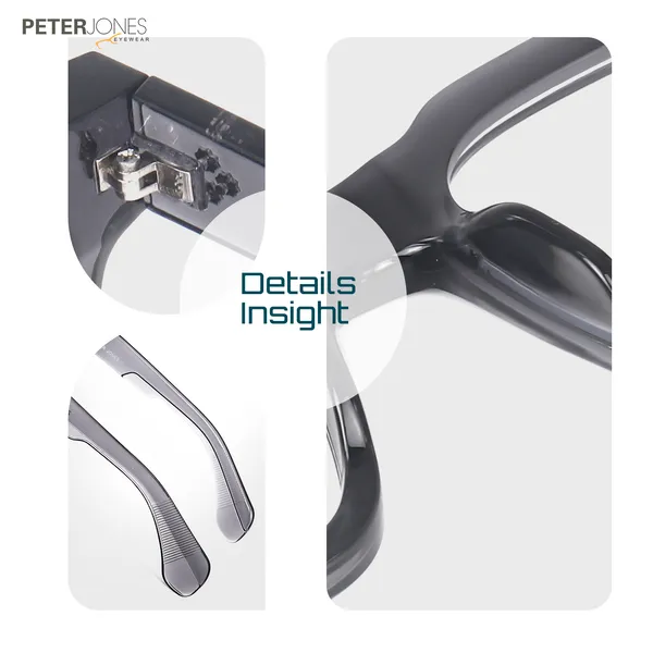 Zero_Power_Blue_Cut_Computer_Glasses_Retro_Square_Shape_Gaming_Glasses_UV_Protected_3804FGT