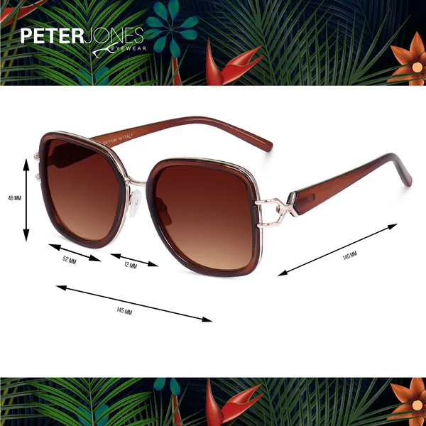 Peter_Jones_Brown_UV_Protected_Sunglasses_I_Medium_I_For_Women/Girls_I_RD007BW