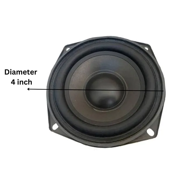 1_Pc_4_inch_Subwoofer,_4E_20Watt_Home_Theater_Woofer_(Black)_for_Home_Theater_for_DIY_Bluetooth_Speaker,_Electronic_Projects_etc