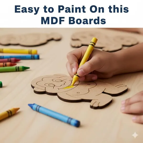 1_Pc_MDF_Wooden_Gorilla_Animals_Cutouts_for_Kids_Crafts_Pre-Marked_DIY_Painting_Kit_for_Art_Projects_Home_Décor_&_School_Activities_with_Sketch_Colour