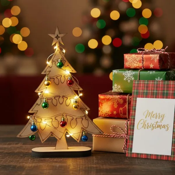 1_Pc_Wooden_Christmas_Tree_Craft_Model_DIY_MDF_Art_&_Craft_STEM_Kit_for_Kids_Reusable_Christmas_Decoration_Paintable_Ornament_for_Home,_Office,_School_Projects_&_Festive_Décor