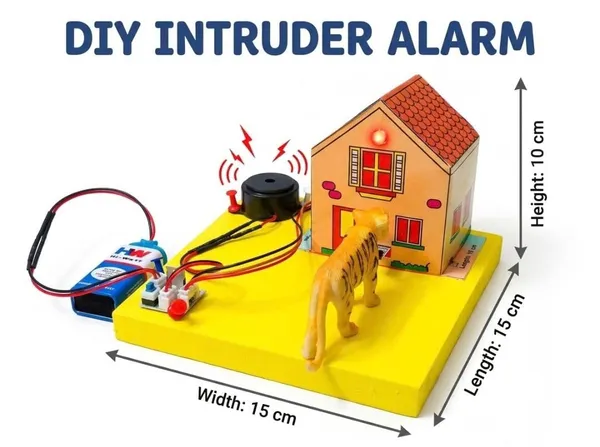 2_in_1_DIY_Automatic_Fire_Dispenser_and_Intruder_Alarm_Paper_House_Working_Model_Physics_Science_Project_Kit_for_School_Kids_and_Students_STEM_Experiment_Science_Exhibition_Class_12