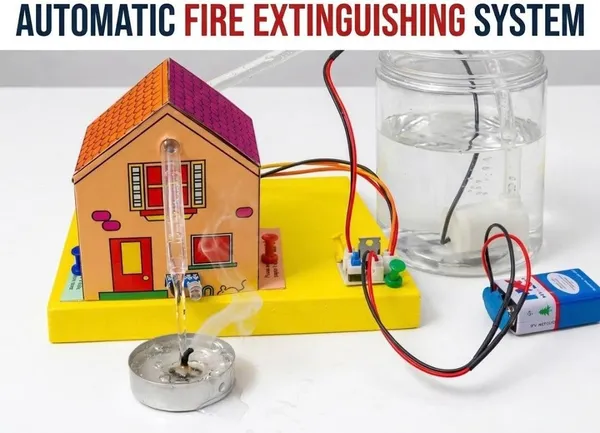 2_in_1_DIY_Automatic_Fire_Dispenser_and_Intruder_Alarm_Paper_House_Working_Model_Physics_Science_Project_Kit_for_School_Kids_and_Students_STEM_Experiment_Science_Exhibition_Class_12