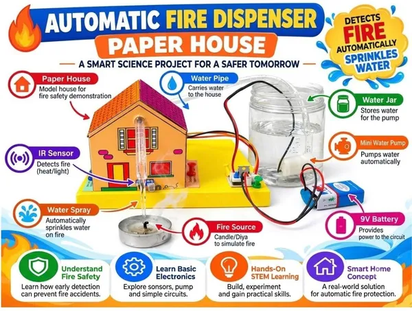 2_in_1_DIY_Automatic_Fire_Dispenser_and_Intruder_Alarm_Paper_House_Working_Model_Physics_Science_Project_Kit_for_School_Kids_and_Students_STEM_Experiment_Science_Exhibition_Class_12