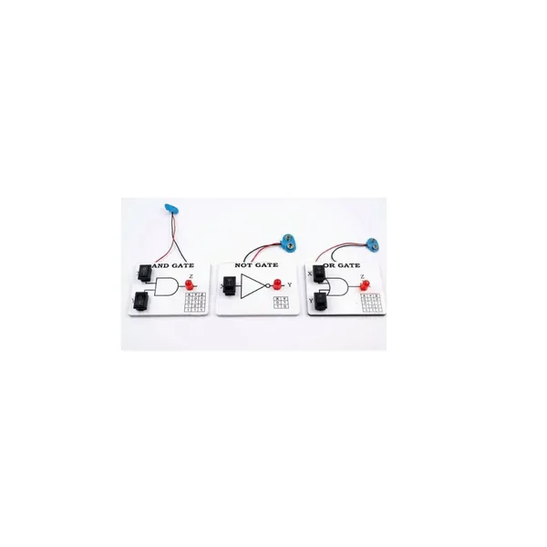 Combo_Logic_NOT,_and_&_OR_Gate_Experiment_Working_Model_for_School_Science_Project_Digital_Electronics_STEM_Learning_Kit_with_Truth_Table_Class_12_Students