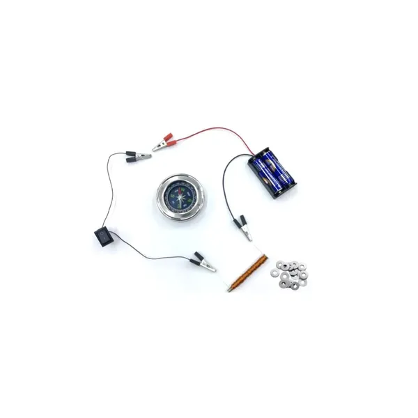 60_MM_Compass_Electromagnet_Science_Project_Kit_Working_Model_with_Magnetic_Direction_Compass_for_School_Students