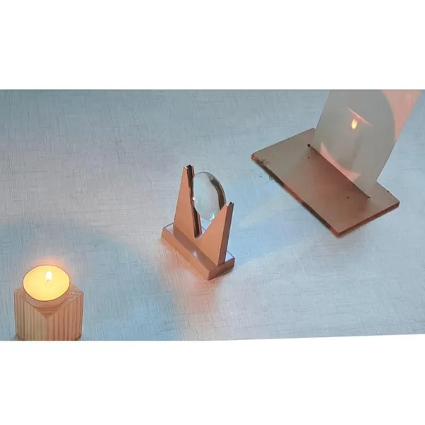 50mm_Focal_Length_-10_cm_Convex_Lens_Candle_Experiment_Physics_Practical_Project_Kit_for_Class_10_and_12_School_Students