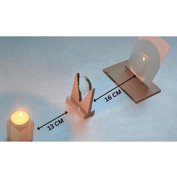 50mm_Focal_Length_-10_cm_Convex_Lens_Candle_Experiment_Physics_Practical_Project_Kit_for_Class_10_and_12_School_Students