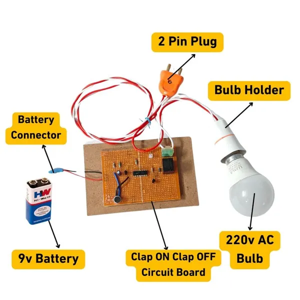 Clap_ON_Clap_OFF_switch_Circuit_board_kit_Electronic_Project_Readymade_Working_Model_for_School_and_College_Students