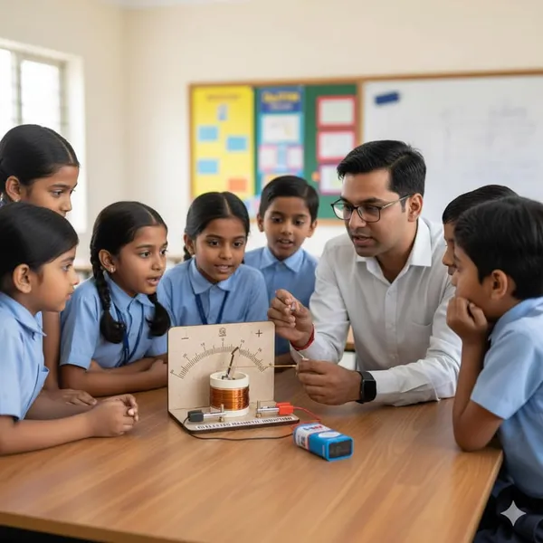 Class_12_Physics_Lab_DIY_Experiment_Kit_–_Faraday’s_Law_of_Electromagnetic_Induction_Galvanometer_Mini_Science_Project_Working_Model_for_School_Kids