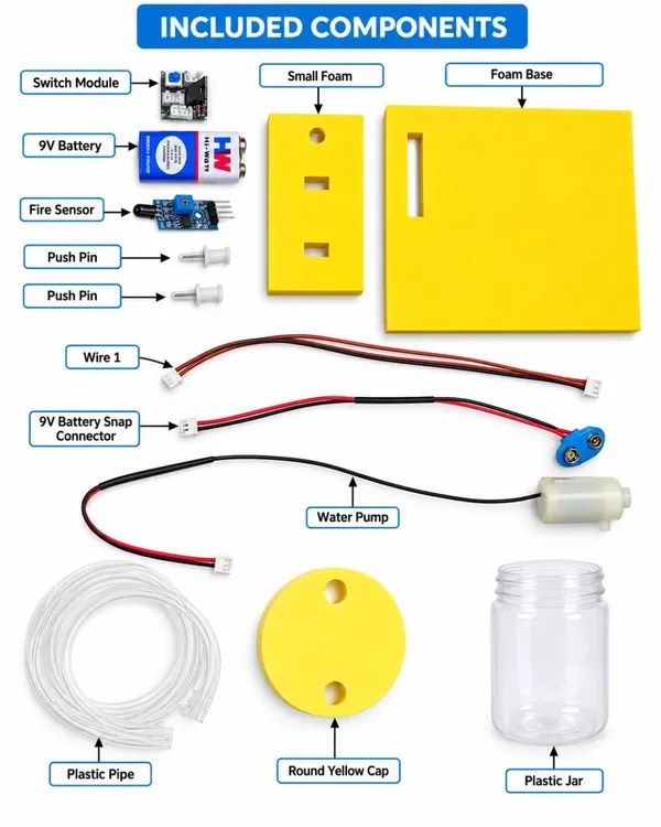 DIY_Automatic_Fire_Alarm_Working_Model_Physics_Science_Project_Kit_Flame_Detection_Alarm_System_STEM_Experiment_for_School_Kids_Students_Science_Fair_Exhibition_Class_12