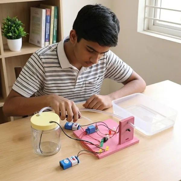 DIY_Automatic_Fire_Alarm_Working_Model_STEM_Experiment_Physics_Science_Project_Kit_with_Water_Spray_Flame_Detection_Alarm_System_for_School_Kids_Students_Science_Fair_Exhibition_Class_12