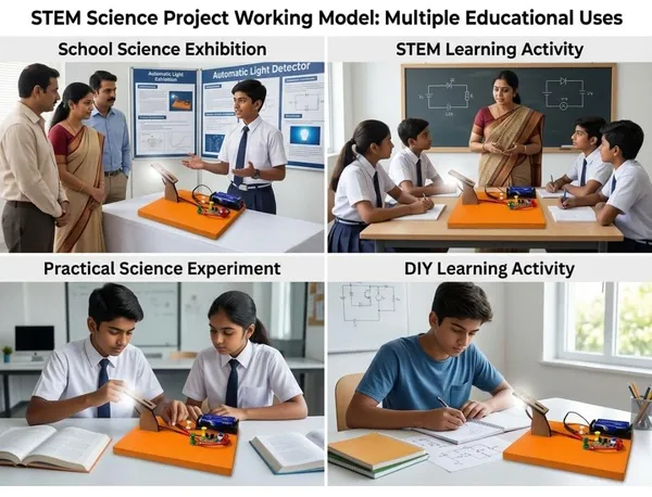 DIY_Automatic_ON_Off_Smart_Street_Light_Night_Lamp_Using_LDR_Sensor_Science_Project_STEM_Education_Learning_Experiment_Kit_Working_Model_for_School_Kids_and_Students