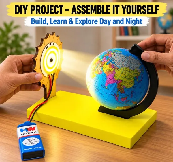 DIY_Day_and_Night_Earth_Rotation_Working_Model_for_School_Science_Project_Educational_STEM_Learning_Geography_and_Astronomy_Project_for_Class_6,7_Students