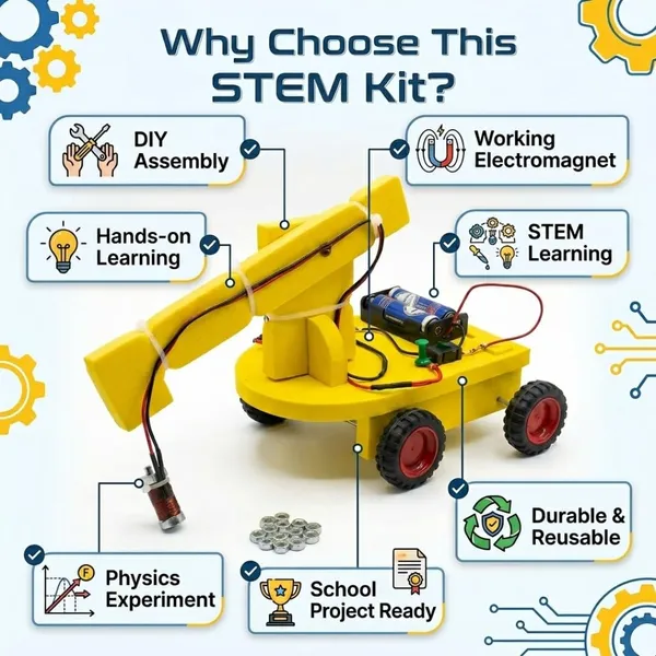 DIY_Electromagnetic_Crane_STEM_Learning_Kit_|_Science_Project_Working_Model_|_Electromagnet_Physics_Experiment_|_Educational_DIY_Activity_for_School_&_Science_Fair