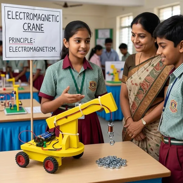 DIY_Electromagnetic_Crane_STEM_Learning_Kit_|_Science_Project_Working_Model_|_Electromagnet_Physics_Experiment_|_Educational_DIY_Activity_for_School_&_Science_Fair