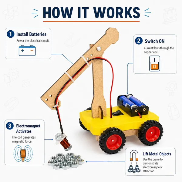 DIY_Electromagnetic_Crane_Science_Project_Working_Model_Physics_Experiment_Faraday’s_Law_of_Electromagnetic_Induction_Educational_Learning_STEM_Kit_for_School_Kids_and_Students_Class_12