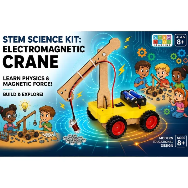 DIY_Electromagnetic_Crane_Science_Project_Working_Model_Physics_Experiment_Faraday’s_Law_of_Electromagnetic_Induction_Educational_Learning_STEM_Kit_for_School_Kids_and_Students_Class_12