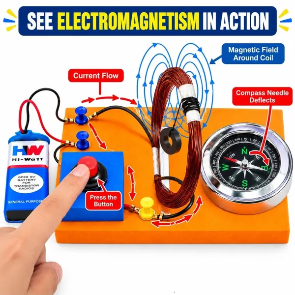 DIY_Electromagnetism_Magnetic_Induction_Science_Experiment_Kit_Faraday’s_Law_Copper_Coil_Physics_Working_Model_Educational_STEM_Science_Exhibition_Project_for_School_Kids_Class_12_Students