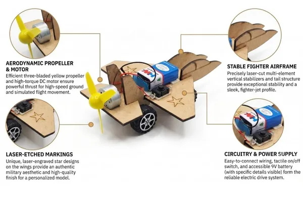 DIY_Fighter_Aircraft_STEM_Educational_Learning_Kit_with_Motor_Powered_Propeller_|_Steam_Toy_Plane_Science_Project_Working_Model_for_School_Exhibition,_Physics_Engineering_Students_and_Kids