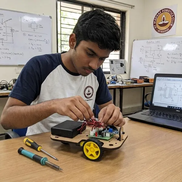 DIY_Hand_Follower_Buddy_Robot_IR_Sensor_Based_Smart_Robotic_Car_Science_Project_Experiment_Working_Model_STEM_Learning_and_Educational_Toy_Kit_for_School_Kids_and_Students