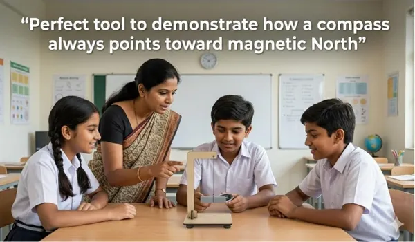 DIY_Magnetic_Direction_Compass_with_Bar_Magnet_STEM_Learning_Working_Model_North_and_South_Pole_Marking_Science_Project_Educational_Experiment_Kit_for_School_Students
