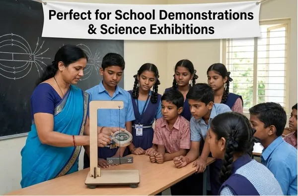 DIY_Magnetic_Direction_Compass_with_Bar_Magnet_STEM_Learning_Working_Model_North_and_South_Pole_Marking_Science_Project_Educational_Experiment_Kit_for_School_Students