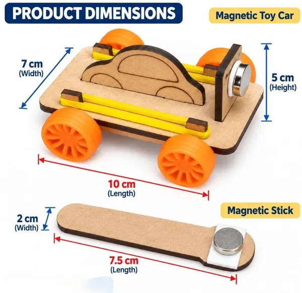 DIY_Magnetic_Toy_Car_Science_Project_STEM_Kit_Physics_Educational_Experiment_Working_Model_Demonstrating_Magnetic_Force_and_Repulsion_for_School_Kids_and_Student