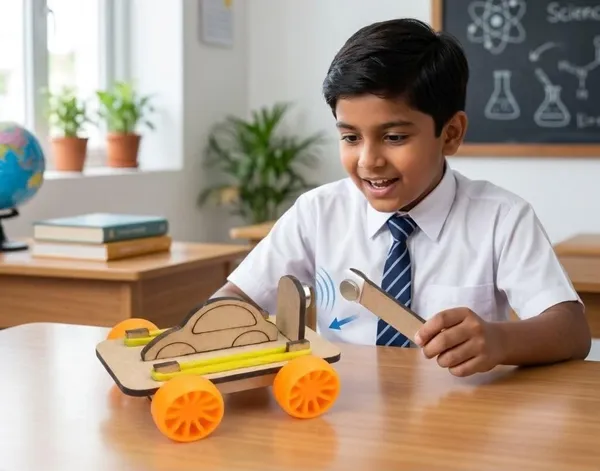 DIY_Magnetic_Toy_Car_Science_Project_STEM_Kit_Physics_Educational_Experiment_Working_Model_Demonstrating_Magnetic_Force_and_Repulsion_for_School_Kids_and_Student