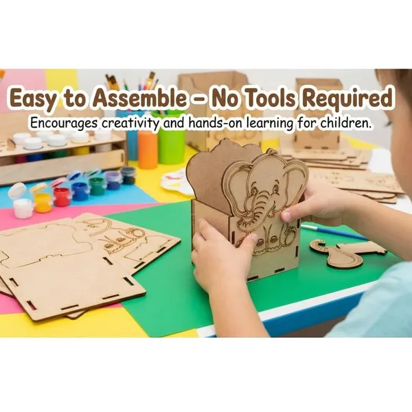 DIY_Painting_and_Colouring_Kit_Wooden_Elephant_Pen_Stand_for_Kids_MDF_Desk_Organizer_Pencil_Holder_Craft_Kit_Cute_Cartoon_Study_Table_Decor_Birthday_Return_Gift