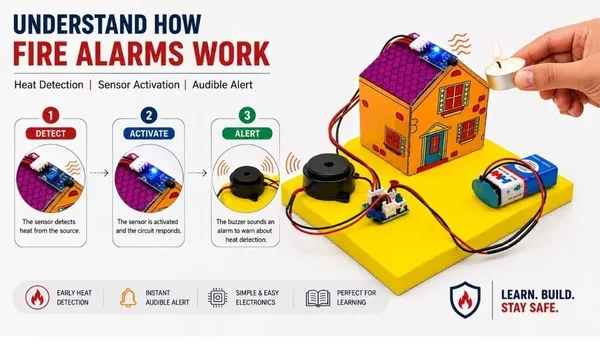 DIY_Paper_House_Fire_Alarm_STEM_Science_Project_Working_Model_Kit_for_Class_12_Physics_Educational_Safety_Experiment,_Learning_Activity_for_School_Students_with_Buzzer_and_Sensor