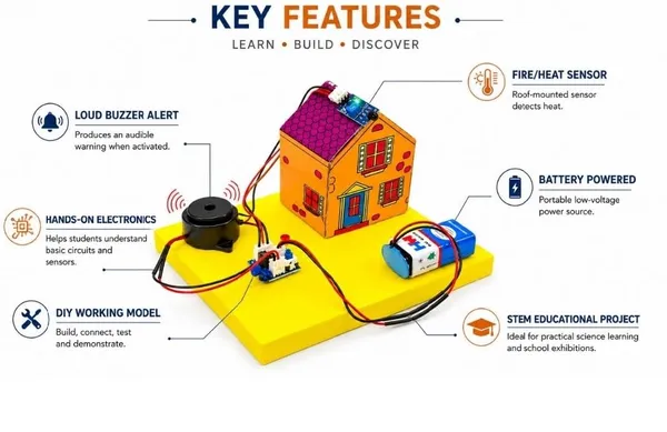DIY_Paper_House_Fire_Alarm_STEM_Science_Project_Working_Model_Kit_for_Class_12_Physics_Educational_Safety_Experiment,_Learning_Activity_for_School_Students_with_Buzzer_and_Sensor