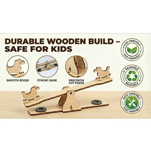 DIY_STEM_Wooden_Magnetic_Seesaw_Educational_Science_Project_Kit_Experiment_with_Magnetism_and_Lever_Principal_Physics_Working_Model_for_Class_6-10_Students