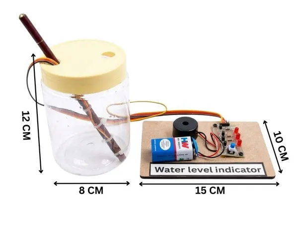 DIY_Water_Level_Indicator_Science_Project_Working_Model_STEM_Educational_Kit_Electronics_Physics_Experiment_for_School_Exhibition_Kids_and_Students_Class_6-12