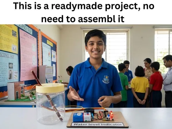 DIY_Water_Level_Indicator_Science_Project_Working_Model_STEM_Educational_Kit_Electronics_Physics_Experiment_for_School_Exhibition_Kids_and_Students_Class_6-12