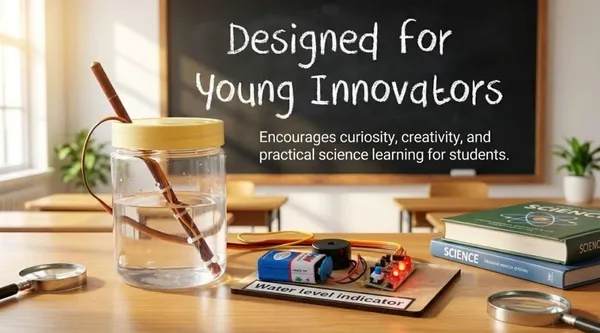 DIY_Water_Level_Indicator_Science_Project_Working_Model_STEM_Educational_Kit_Electronics_Physics_Experiment_for_School_Exhibition_Kids_and_Students_Class_6-12