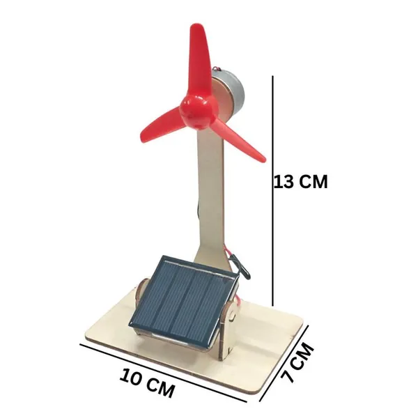 DIY_Windmill_Solar_Panel_Toy_Fan_Science_Project_kit_DC_Motor_Working_Model_Step-by-Step_Assembly_Fun_DIY_Renewable_Energy_Project_Kit