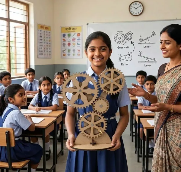 DIY_Wooden_Gear_Reduction_System_with_Rotating_Fan_Science_Project_Working_Model_STEM_Learning_Engineering_Educational_Physics_Hand_Crank_Mechanical_Kit_for_Students_School_Exhibition