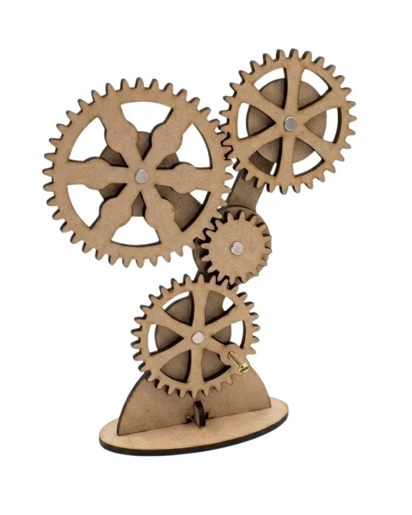 DIY_Wooden_Gear_Reduction_System_with_Rotating_Fan_Science_Project_Working_Model_STEM_Learning_Engineering_Educational_Physics_Hand_Crank_Mechanical_Kit_for_Students_School_Exhibition