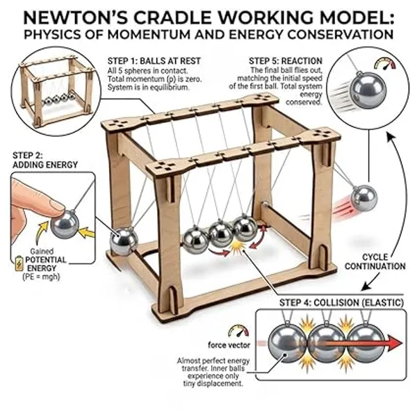 DIY_Wooden_Newton's_Cradle_Working_Model_Science_Project_Physics_STEM_Learning_Kit_Activity_Set_for_School_Kids_and_Students