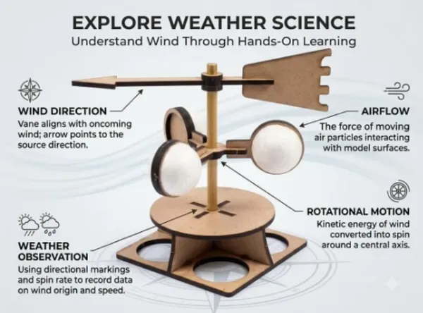DIY_Wooden_Weather_Anemometer_Wind_Vane_Working_Model_for_Science_Exhibition_Project_STEM_Learning_Educational_Kit_for_School_Kids_Class_12_Students_with_Magnetic_Direction_Compass
