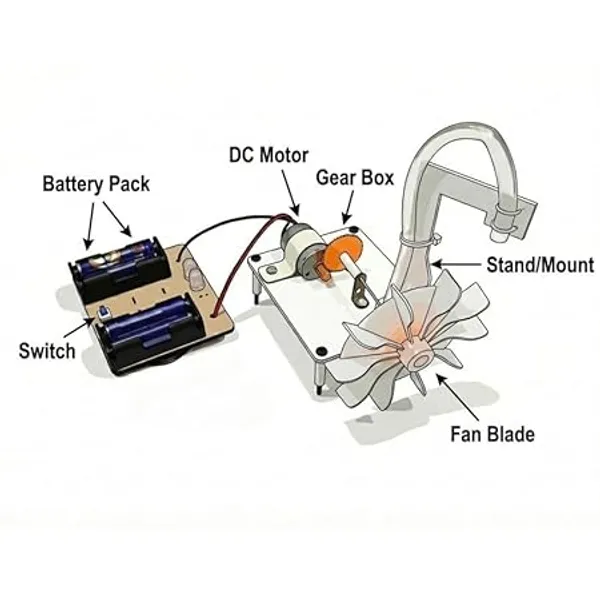 ERH_India_Hydro_Electric_Turbine_Power_DC_Generator_Water_Wheel_Physics_Science_Project_Working_Model_for_School_Kids_Students_Exhibition_Experiment_Educational_STEM_Learning_Activity_Kit