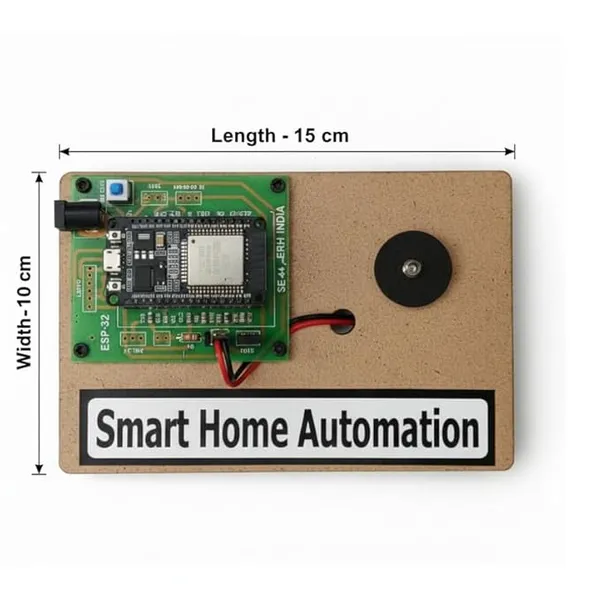 ESP32_Based_Preprogrammed_Voice_Control_Smart_Home_Automation_System_Electronic_Science_Project_Experiment_Working_Model_IOT_STEM_Kit_for_School_Kids_and_Engineering_Students