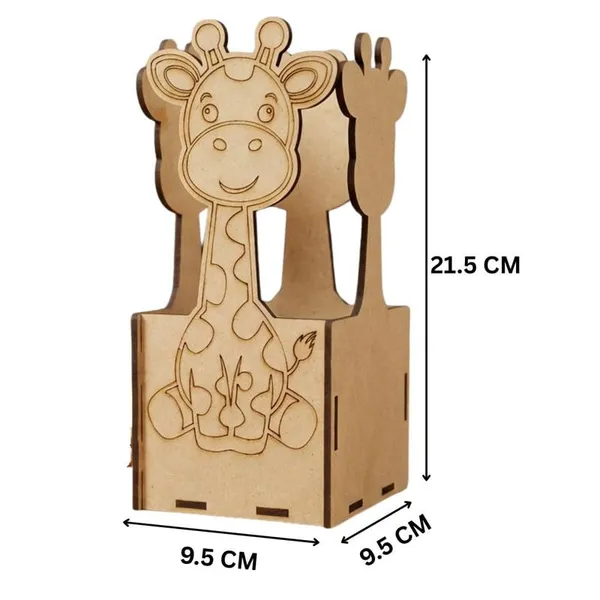 ESPtronics_DIY_Painting_and_Coloring_Kit_Wooden_Giraffe_Pen_Stand_for_Kids_MDF_Desk_Organizer_Pencil_Holder_Craft_Kit_Cute_Cartoon_Study_Table_Decor_Birthday_Return_Gift