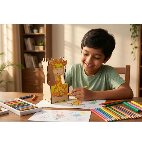 ESPtronics_DIY_Painting_and_Coloring_Kit_Wooden_Giraffe_Pen_Stand_for_Kids_MDF_Desk_Organizer_Pencil_Holder_Craft_Kit_Cute_Cartoon_Study_Table_Decor_Birthday_Return_Gift