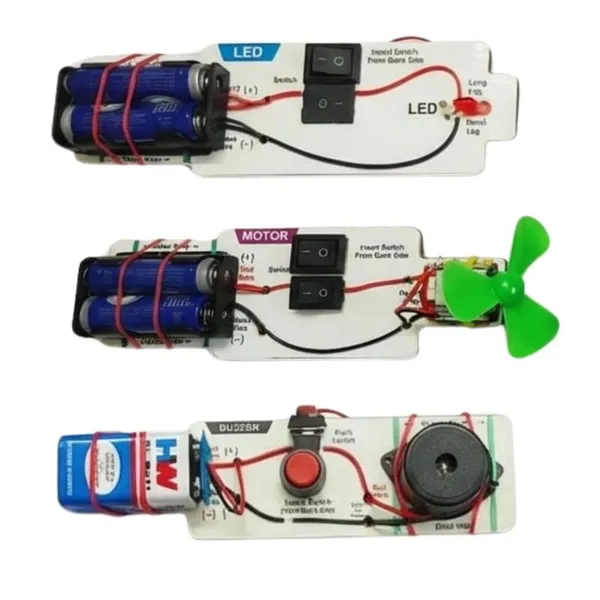 Educational_DIY_Electronics_Circuit_Kit_for_Kids_STEM_Science_Project_Set_LED_Motor_Buzzer_Traffic_Light_Series_Parallel_Experiments_School_Exhibition_Toy_Class_6–12
