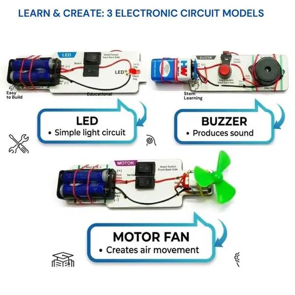 Educational_DIY_Electronics_Circuit_Kit_for_Kids_STEM_Science_Project_Set_LED_Motor_Buzzer_Traffic_Light_Series_Parallel_Experiments_School_Exhibition_Toy_Class_6–12