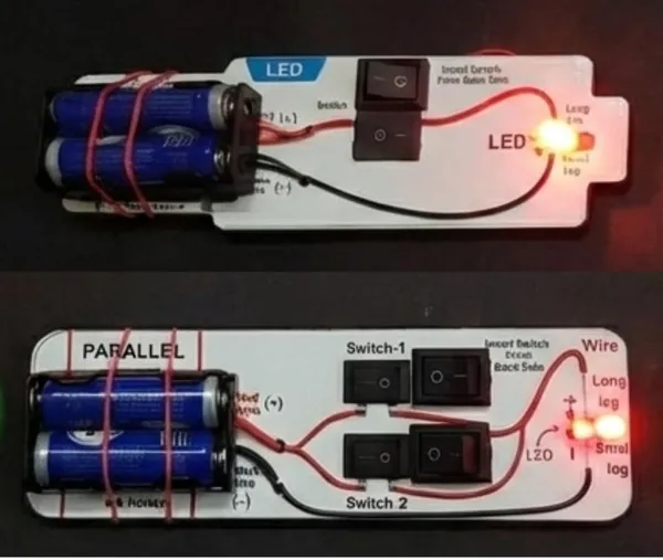 Educational_DIY_Electronics_Circuit_Kit_for_Kids_STEM_Science_Project_Set_Series_and_Parallel_Experiments_School_Exhibition_Toy_Class_6–12