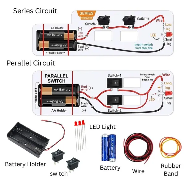 Educational_DIY_Electronics_Circuit_Kit_for_Kids_STEM_Science_Project_Set_Series_and_Parallel_Experiments_School_Exhibition_Toy_Class_6–12