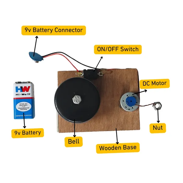 Electric_Bell_for_School_Science_Project_Working_Model_Ready_Made_for_School_Students